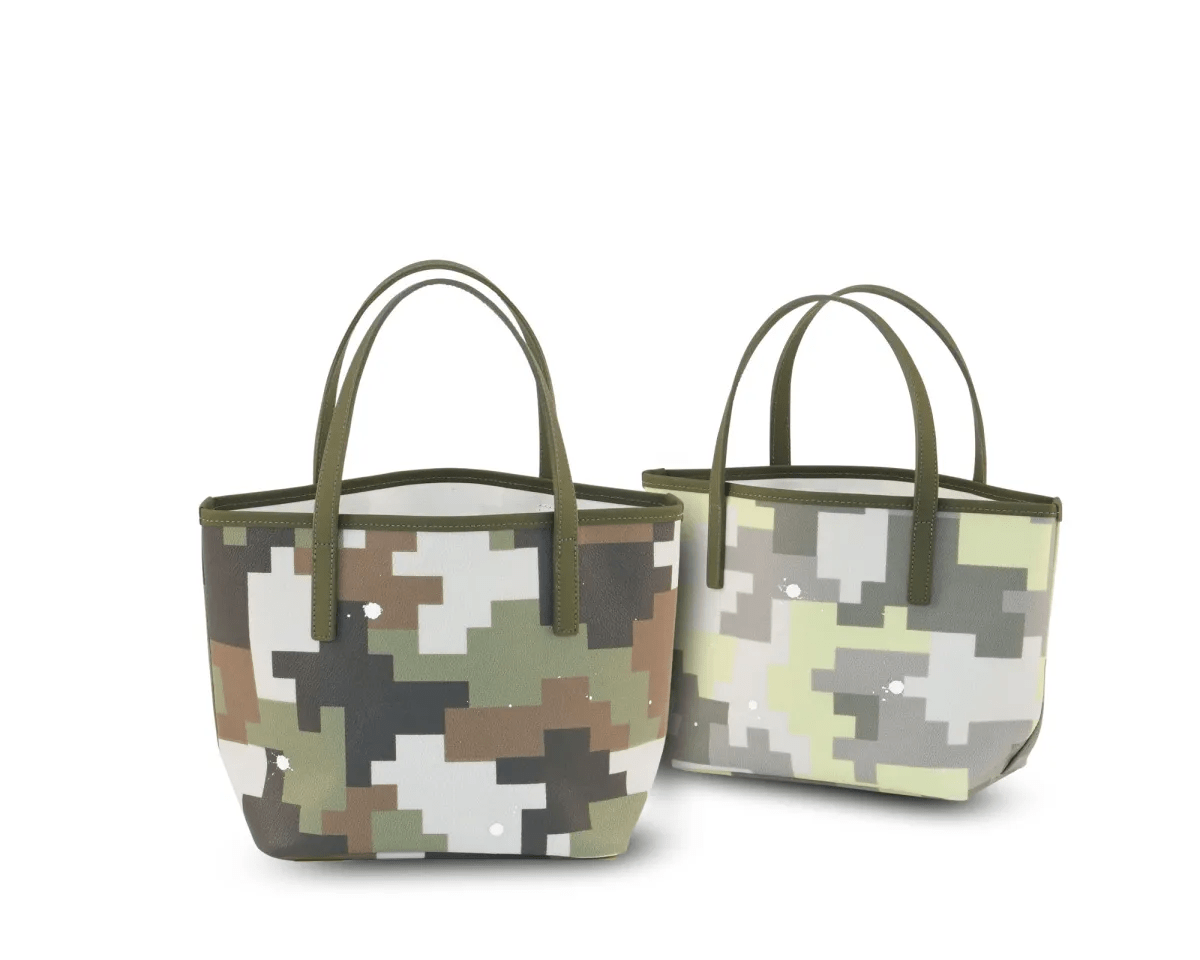 GENTIL BANDIT/ジャンティバンティ/トートバッグ PM グレイデジカモ F