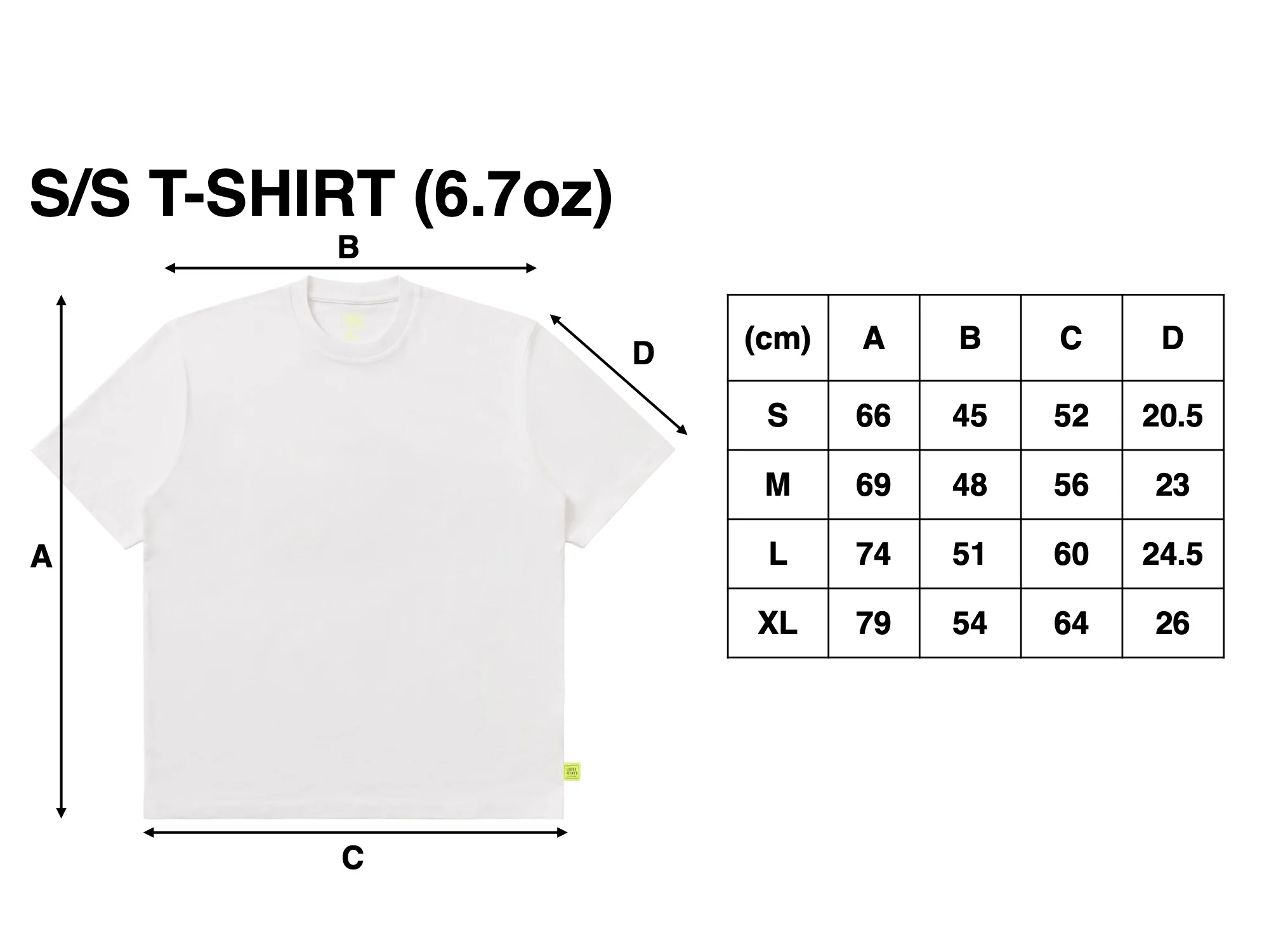 loosejoints/ルーズジョインツ/GHOST WRITERS - 'BEST TRIP ' S/S TEE WHITE S