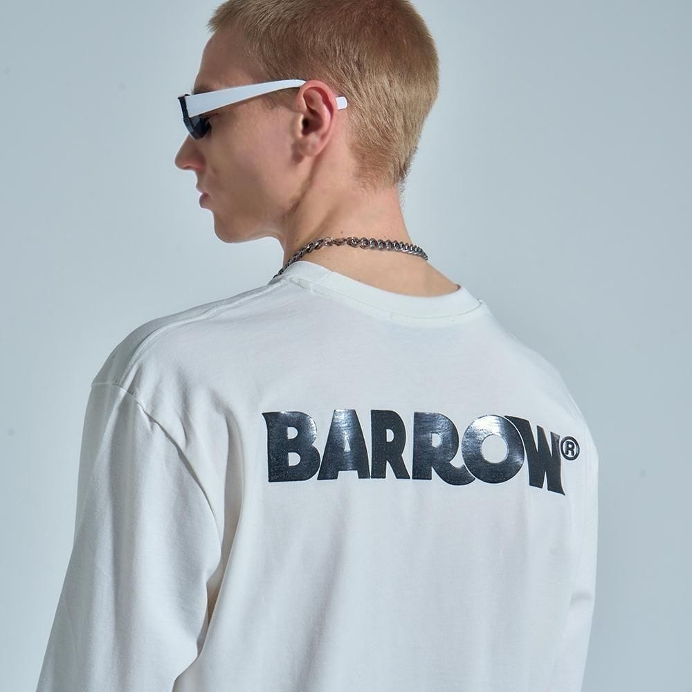 BARROW/バロウ/BARROW JAPAN LIMITED LONG T-SHIRT(#186) WHITE S