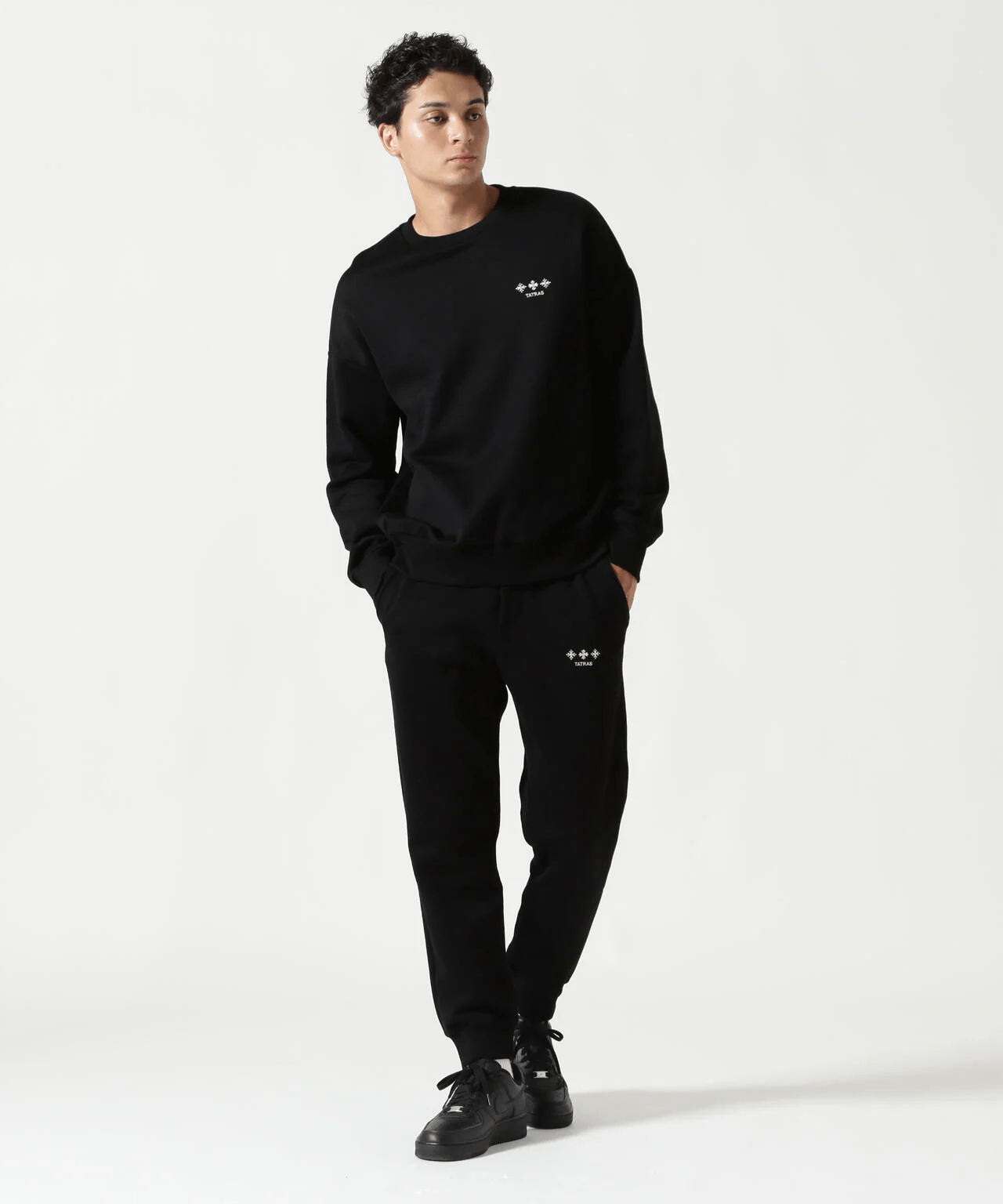 TATRAS/タトラス/ 【B'2nd Exclusive】LIE タトラス別注スウェットパンツ BLACK 1