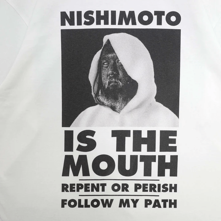 NISHIMOTO IS THE MOUTH/ニシモトイズザマウス/L/S TEE NIM-V22 WHITE M