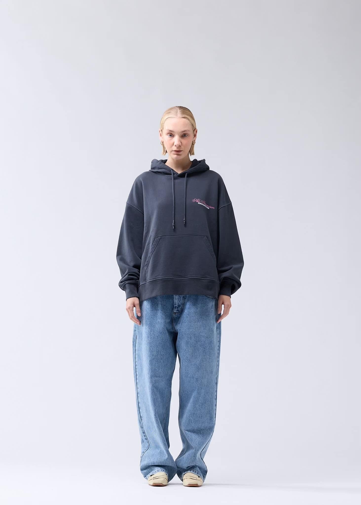 NewAmsterdam/ニューアムステルダム/ATLAS HOODIE BLACK BLACK S