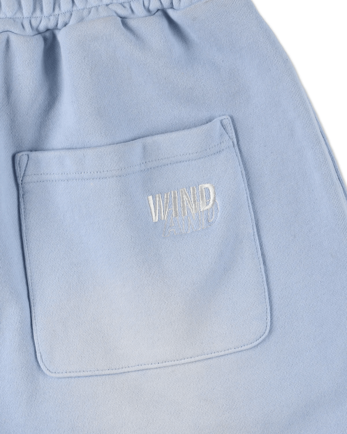 WINDANDSEA/ウィンダンシー/SULFUR DYEING LOGO HALF PANTS SAX M