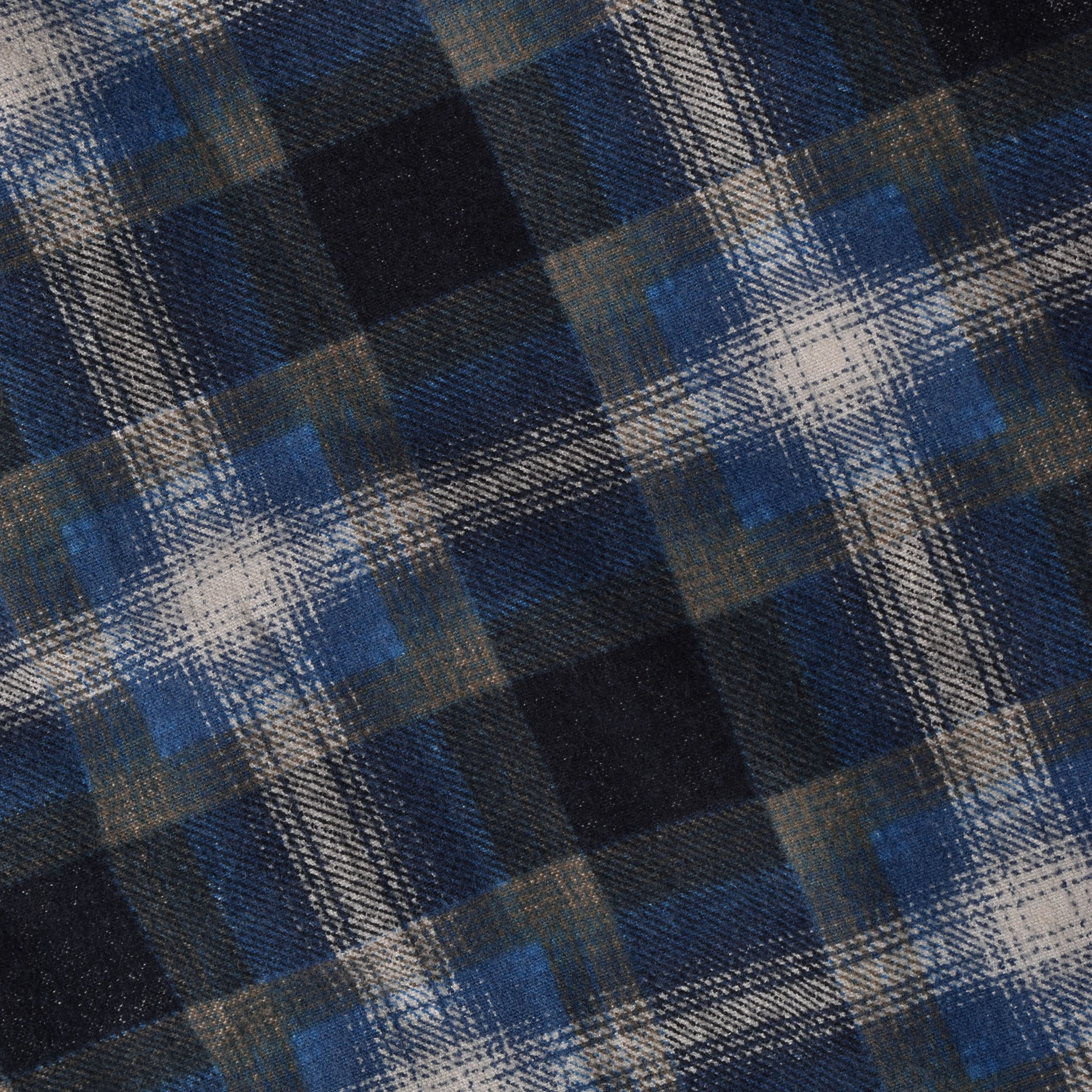 MINEDENIM/マインデニム/Plaid Print Flannel Work SH BLUE 1