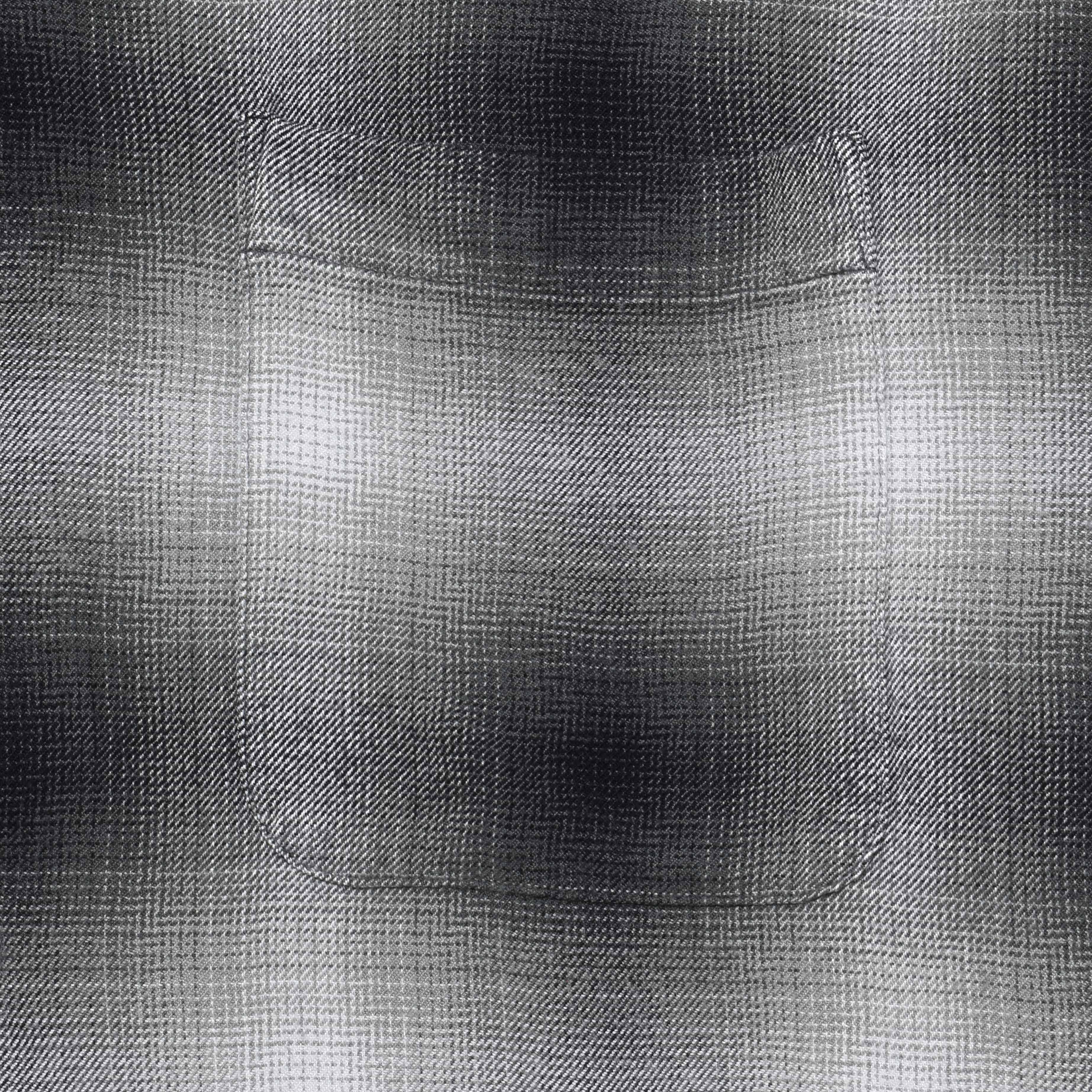 MINEDENIM/マインデニム/R.Flannel Ombre Open Collar SH BLT 1