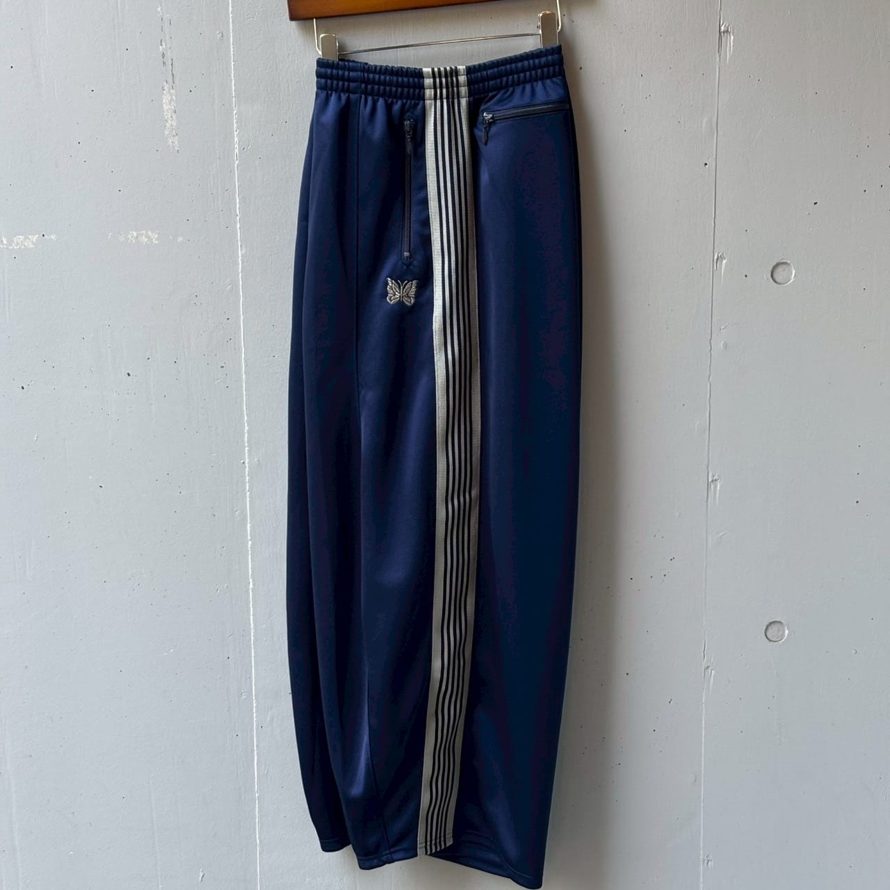 NEEDLES【B’2nd EXCLUSIVE】/ニードルズ【B'2nd別注】/H.D. Track Pant - Poly Smooth NAVY XS