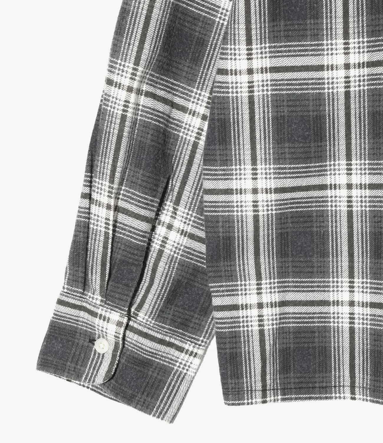 NEEDLES/ニードルズ/ONE-UP SHIRT - PRINTED FLANNEL / PLAID Black S