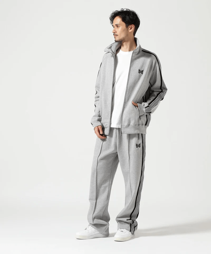 Needles/ニードルズ/【B'2nd EXCLUSIVE】Track Jacket - Cotton Jersey GRAY S