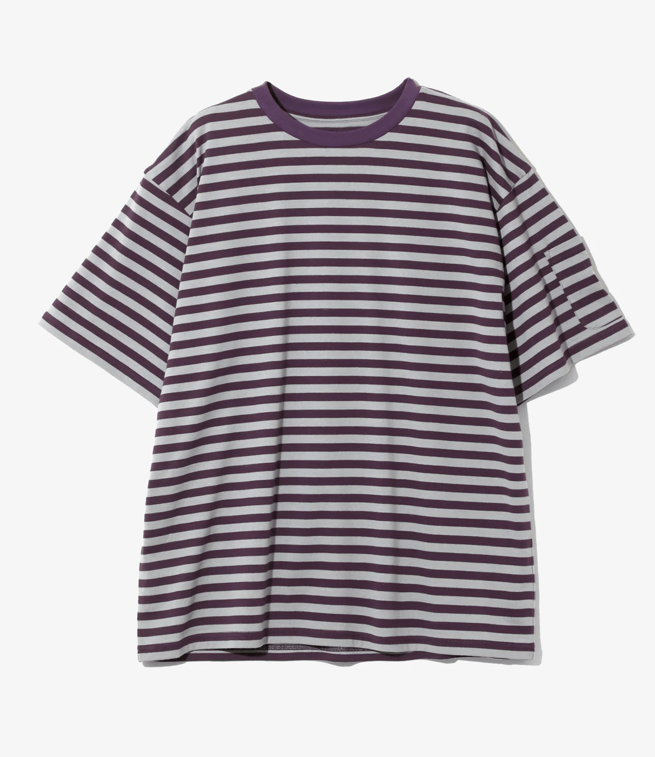 Needles/ニードルズ/S/S CREW NECK TEE - COTTON ST.JERSEY A-Purple M