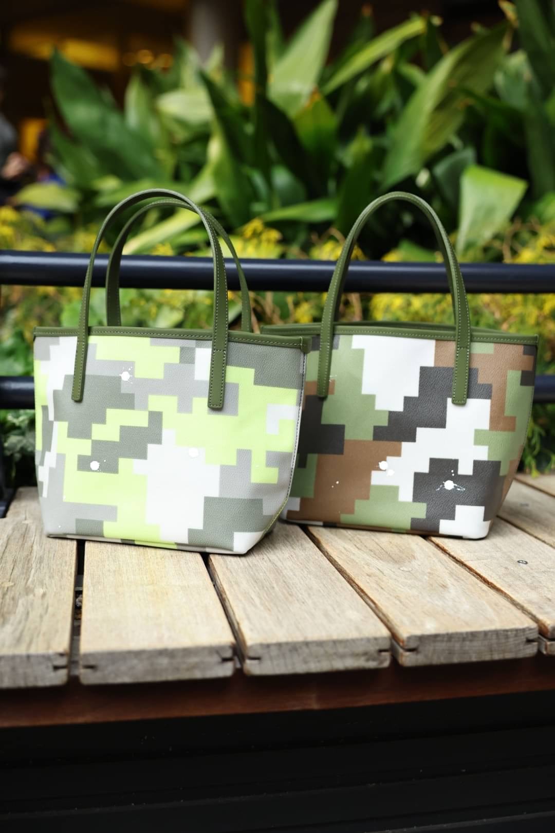 GENTIL BANDIT/ジャンティバンティ/トートバッグ PM グレイデジカモ F