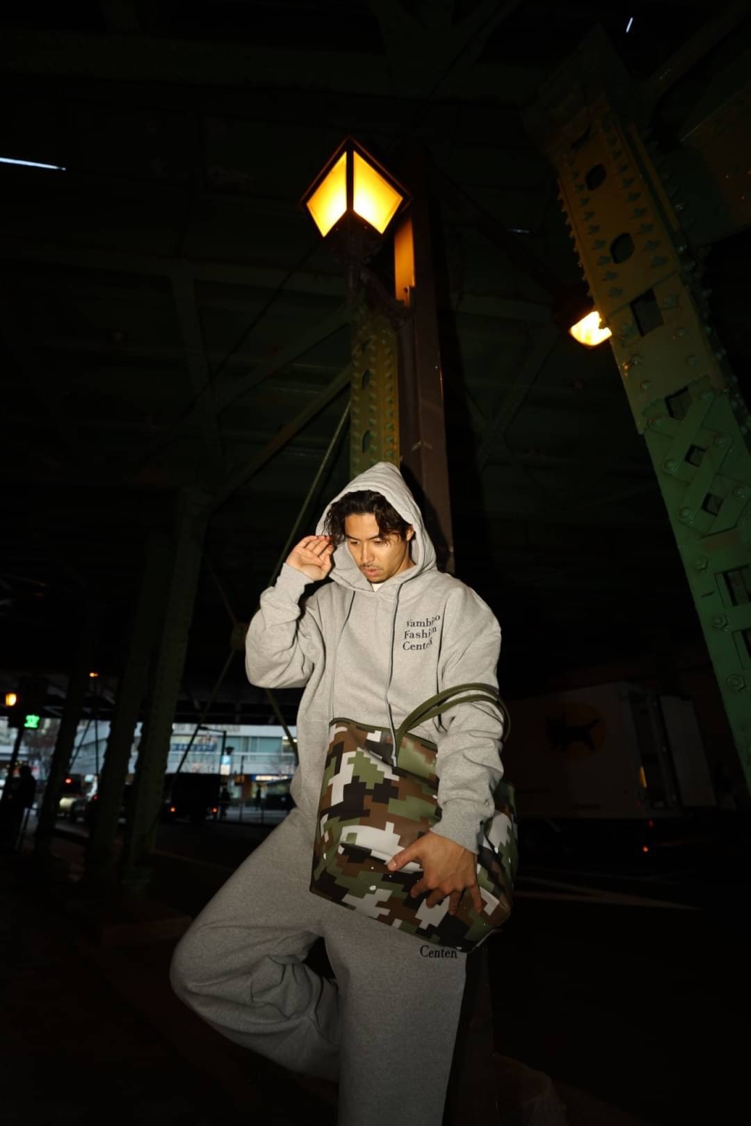 GENTIL BANDIT/ジャンティバンティ/トートバッグ MM カーキデジカモ F