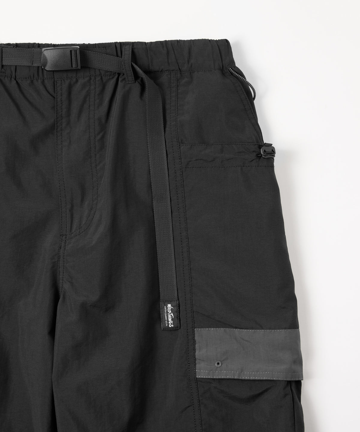 meltum × WILDTHINGS/メルタム × ワイルドシングス/SUPPLEX POUCH SHORTS BLACK 2