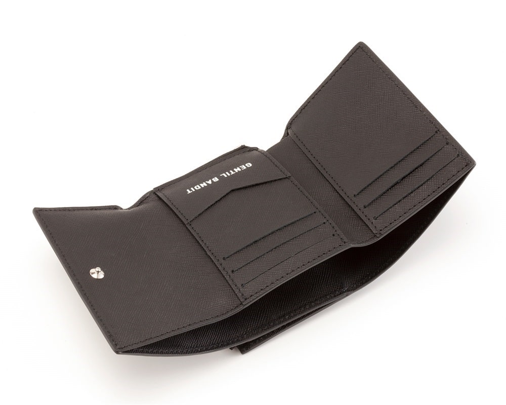 GENTIL BANDIT/ジャンティバンティ/トライフォールドウォレット カーキカモ F