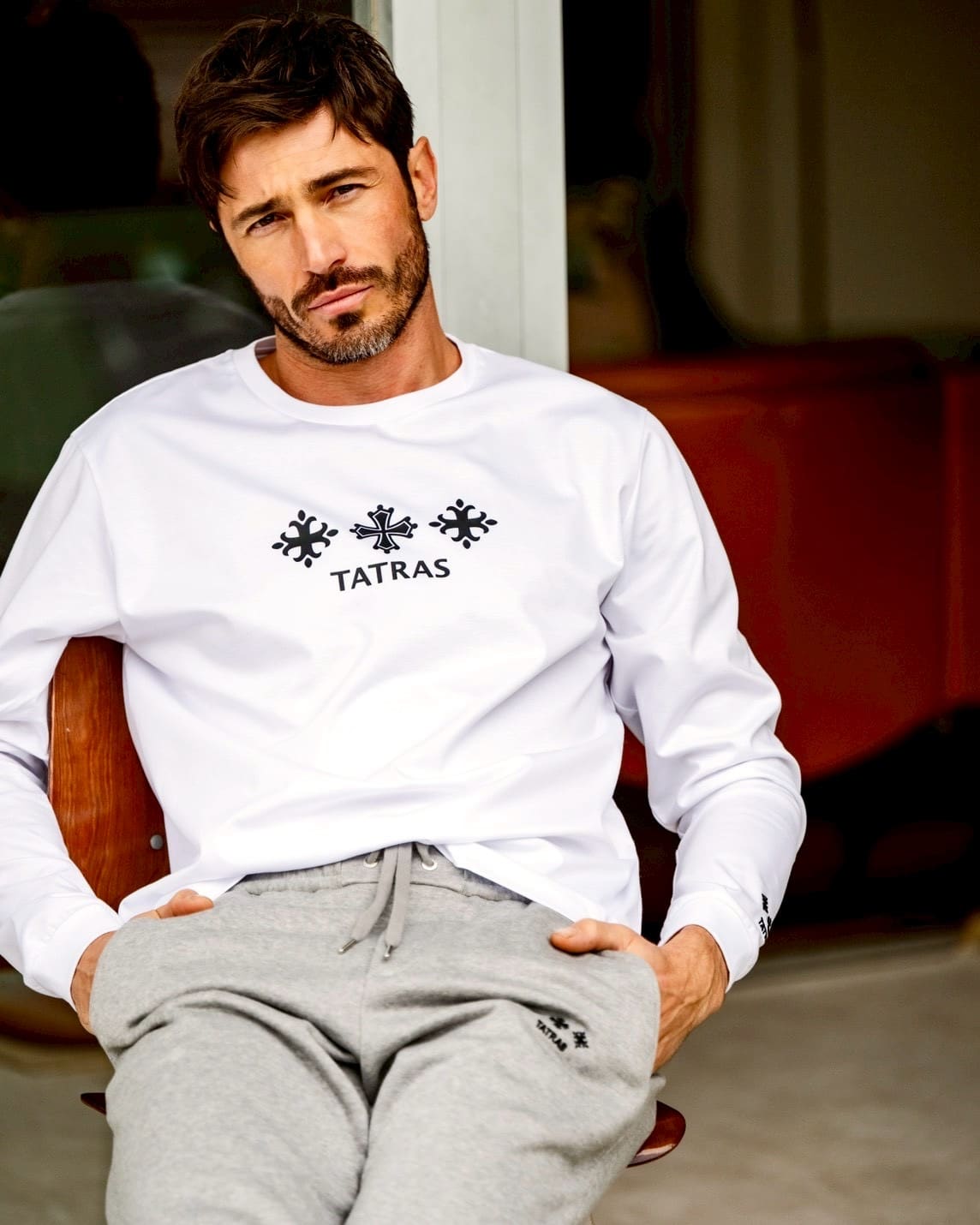 TATRAS/タトラス/ 【B'2nd Exclusive】EMILIOタトラス別注 L/S T White 1(S)