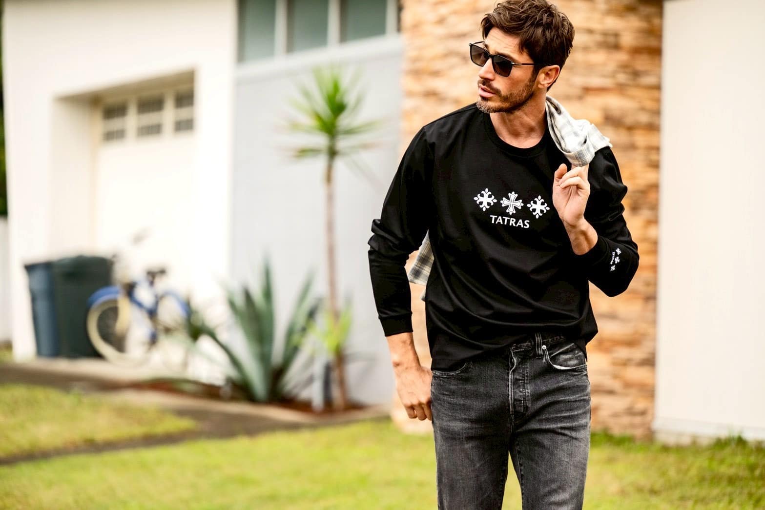 TATRAS/タトラス/ 【B'2nd Exclusive】EMILIOタトラス別注 L/S T Black 1(S)