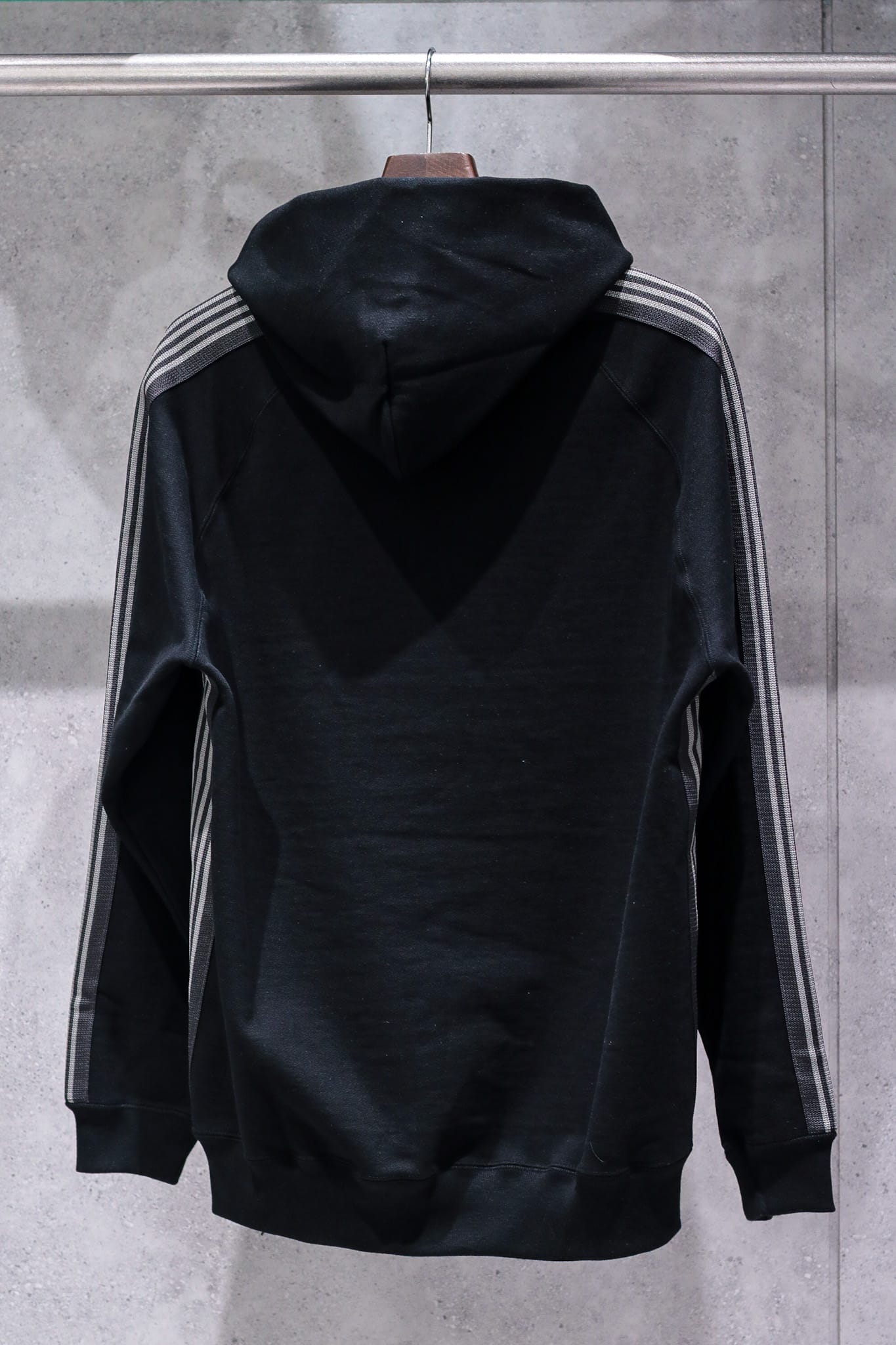 Needles/ニードルズ/【B'2nd EXCLUSIVE】Track Hoodie - Cotton Jersey BLACK S
