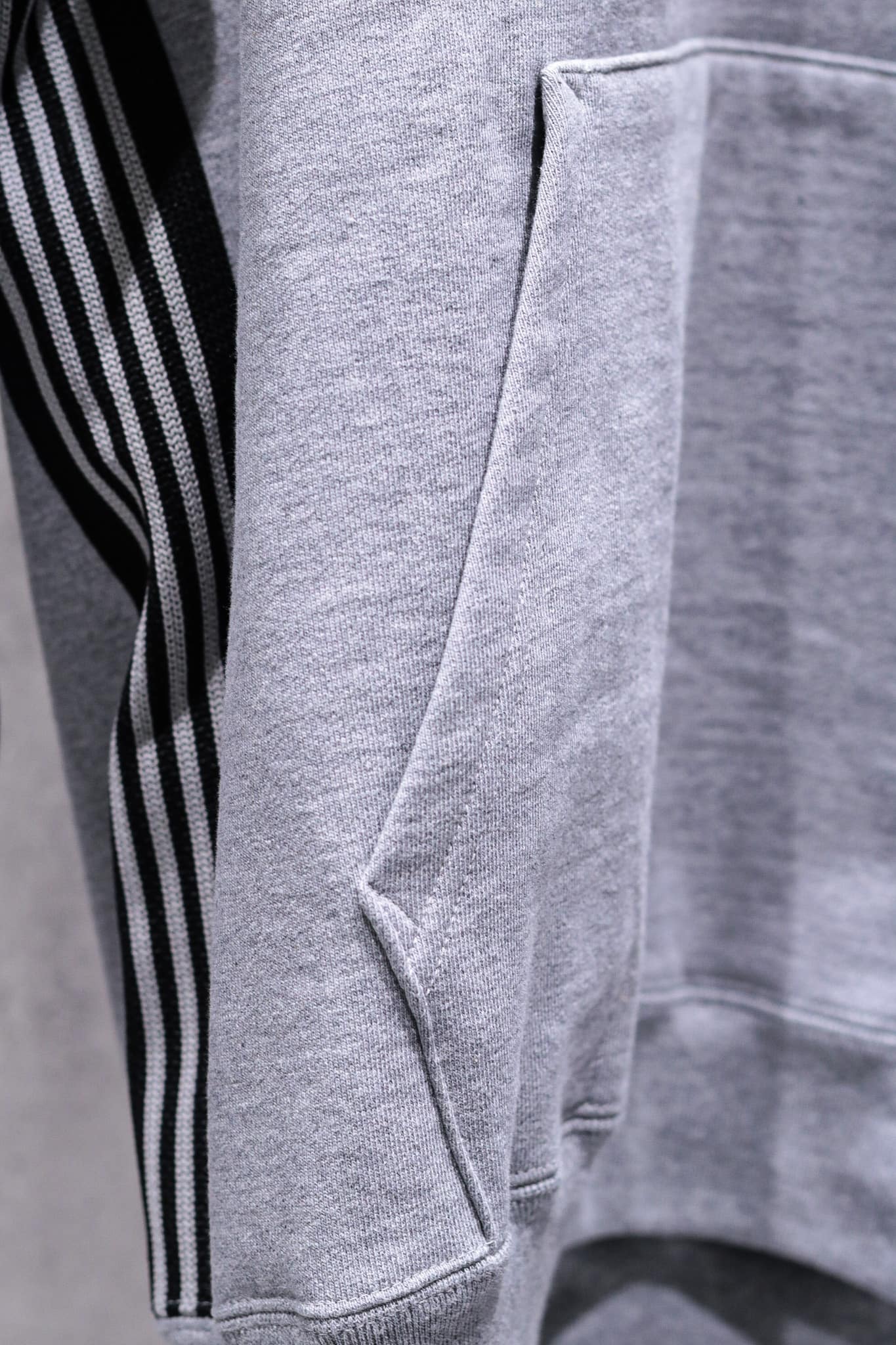 Needles/ニードルズ/【B'2nd EXCLUSIVE】Track Hoodie - Cotton Jersey GRAY S
