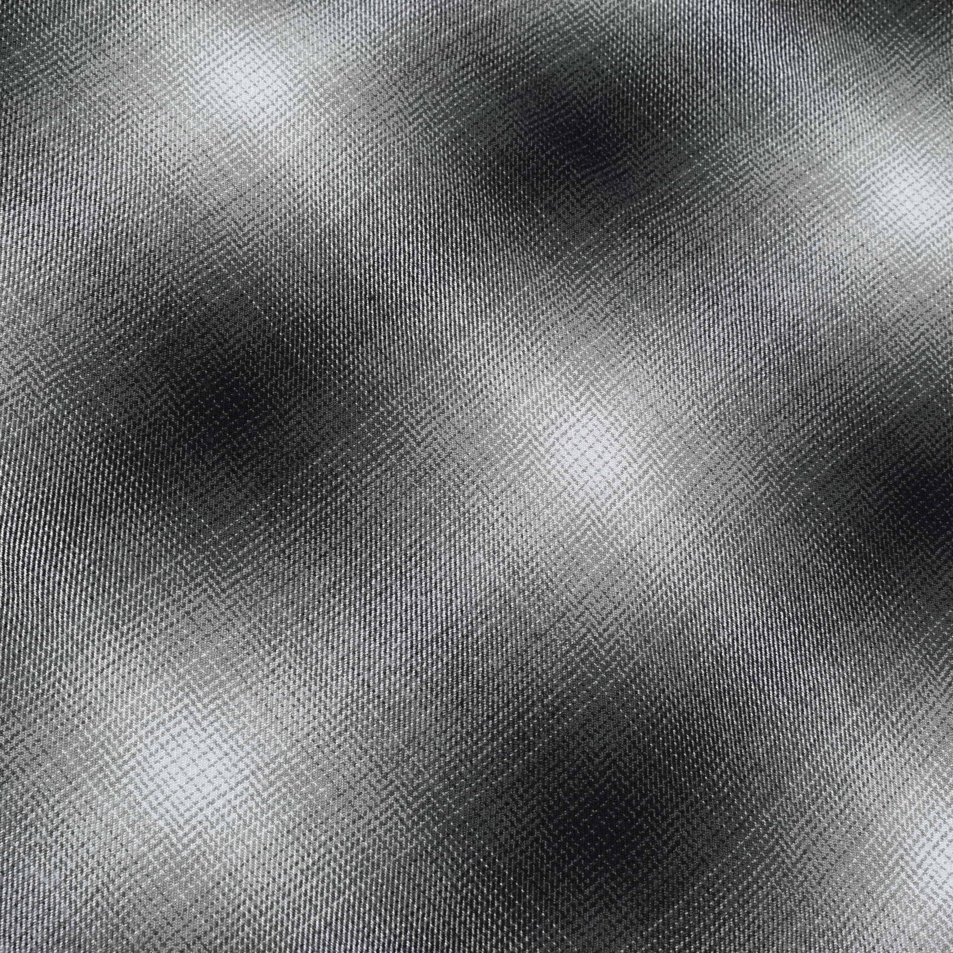 MINEDENIM/マインデニム/R.Flannel Ombre Open Collar SH BLT 1