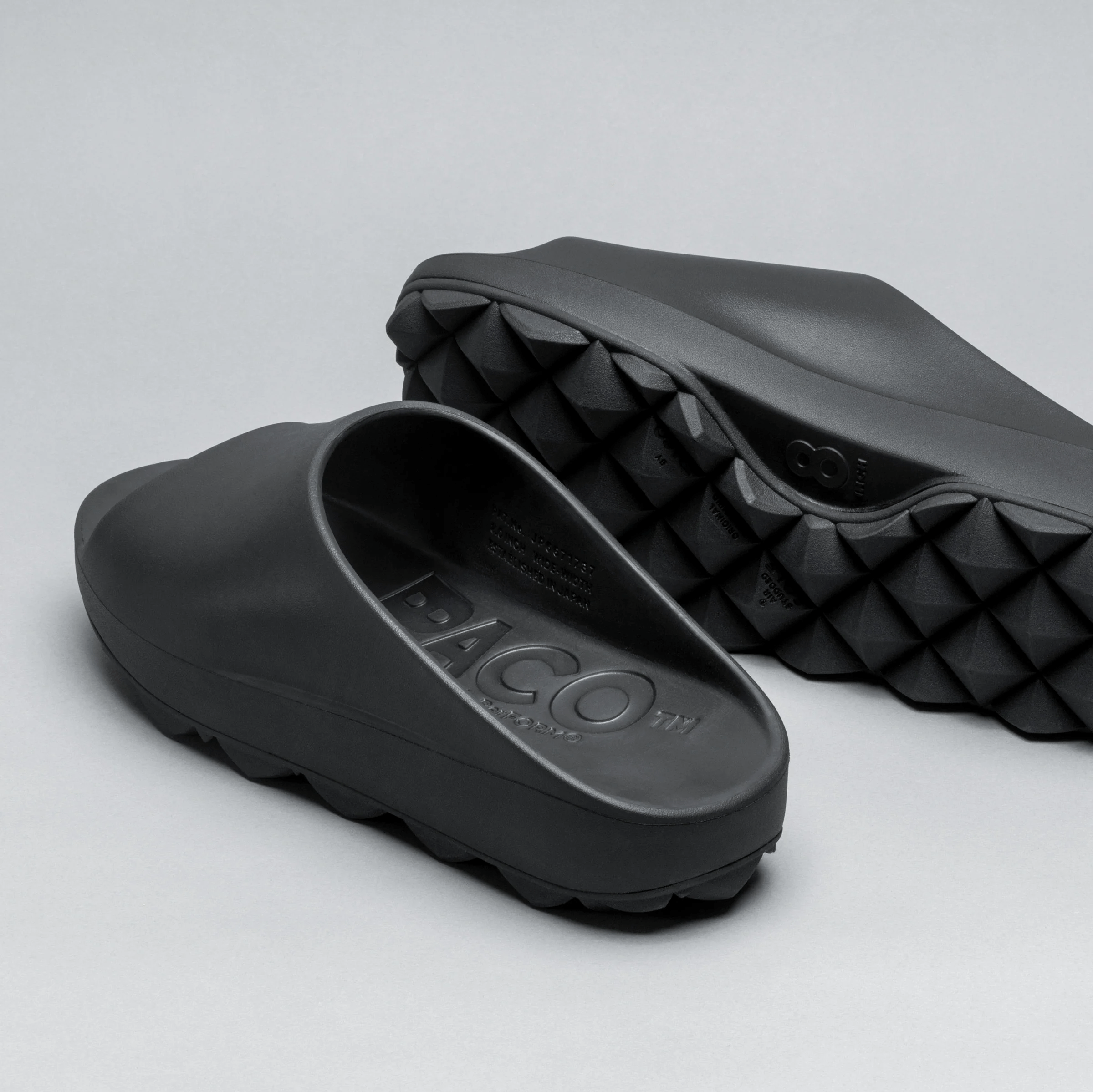 PPACO/パコ/LUX-2(AIR STUDDED SOLE) BLACK US7/25.0