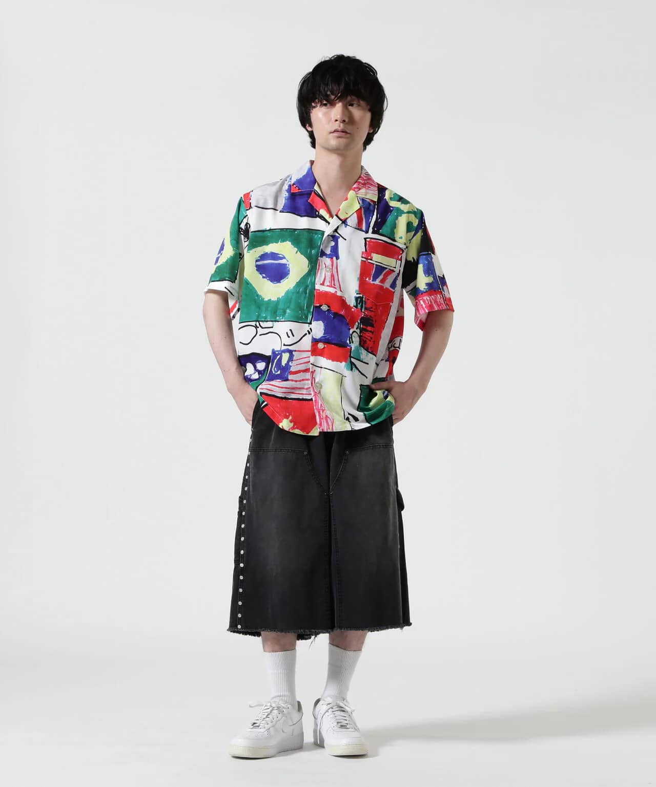 HOLO MARKET/ホロマーケット/HMV S/S SHIRTS/総柄アロハ半袖シャツ OTHER 1