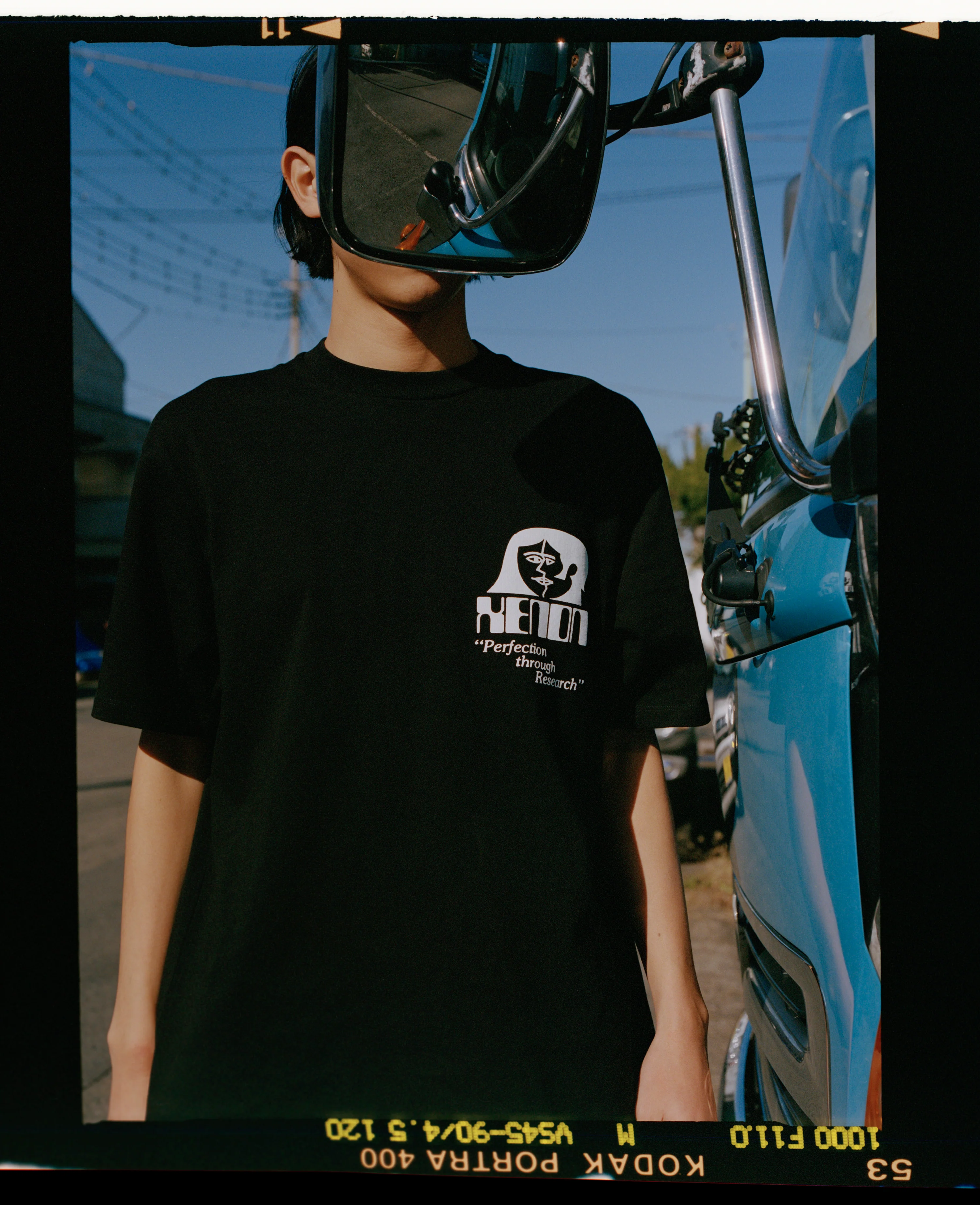 loosejoints/ルーズジョインツ/TOMOO GOKITA - 'SILHOUETTE ROMANCE' S/S TEE BLACK S