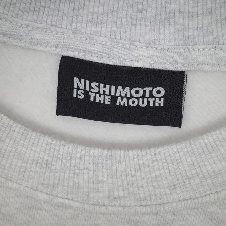 NISHIMOTO IS THE MOUTH/ニシモトイズザマウス/SWEATSHIRT NIM-L14CM LIGHT HEATHER GREY M