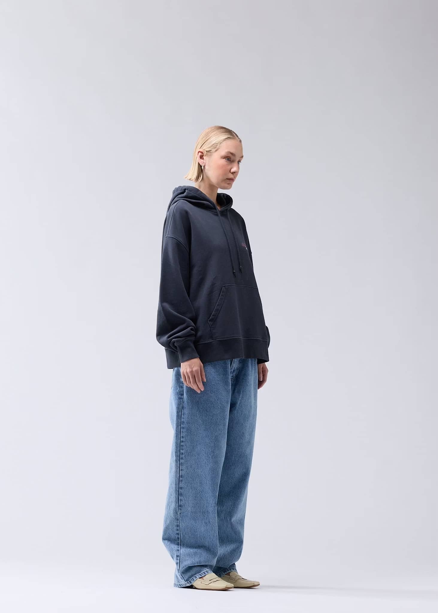 NewAmsterdam/ニューアムステルダム/ATLAS HOODIE BLACK BLACK S