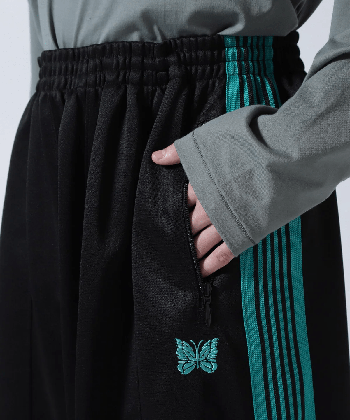 NEEDLES【B’2nd EXCLUSIVE】/ニードルズ【B'2nd別注】H.D. Track Pant - Poly Smooth / 2026 S/S BLACK(1) XS