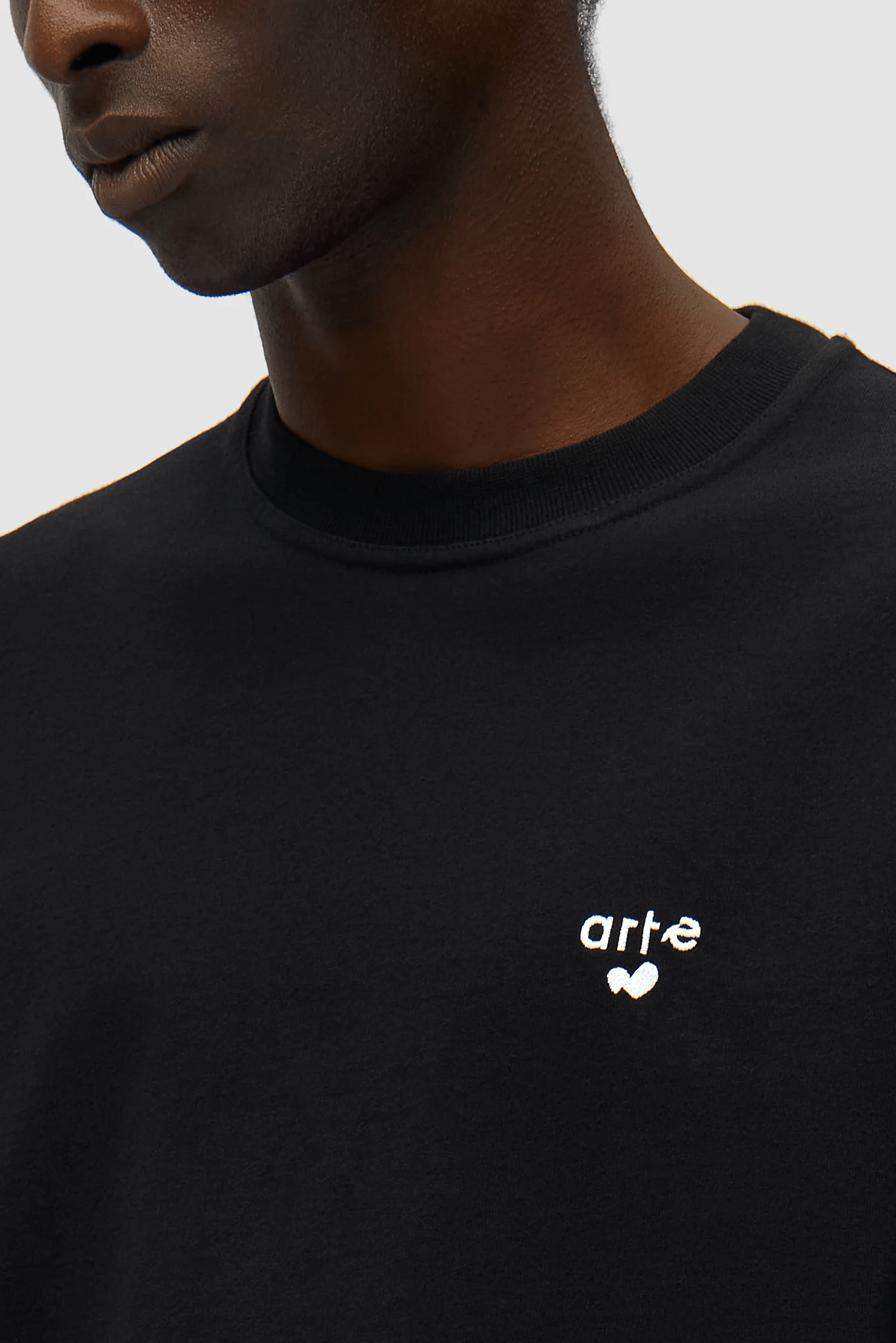 ARTE ANTWERP/アルテ アントワープ/Heart Logo T-shirt BLACK S