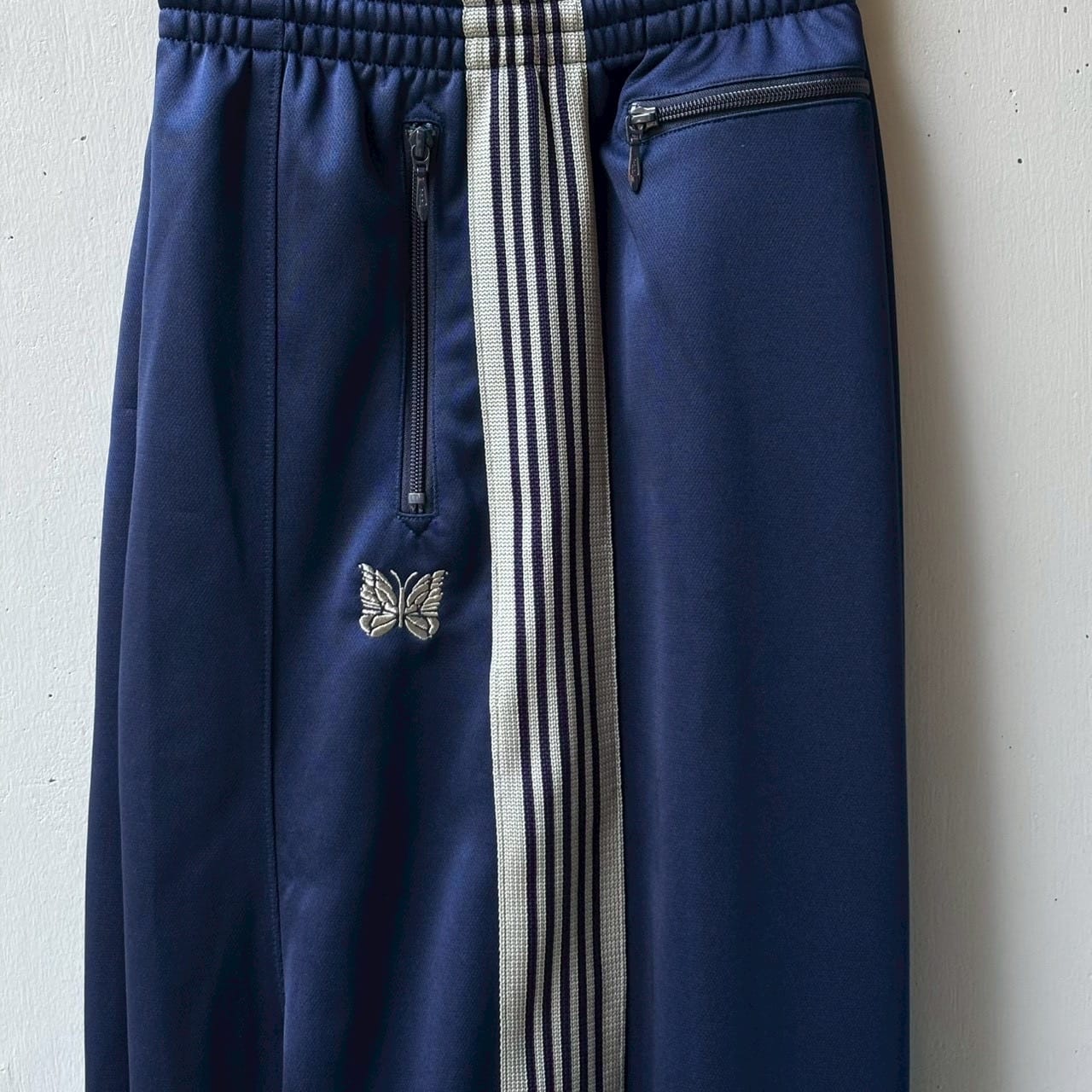 NEEDLES【B’2nd EXCLUSIVE】/ニードルズ【B'2nd別注】/H.D. Track Pant - Poly Smooth NAVY XS