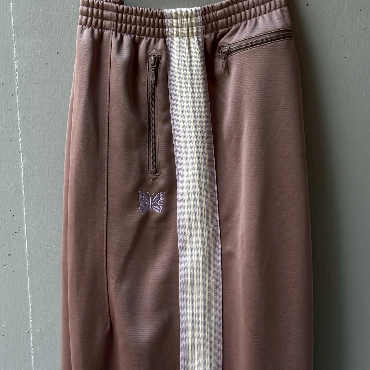 NEEDLES【B’2nd EXCLUSIVE】/ニードルズ【B'2nd別注】/H.D. Track Pant - Poly Smooth TOUPE XS
