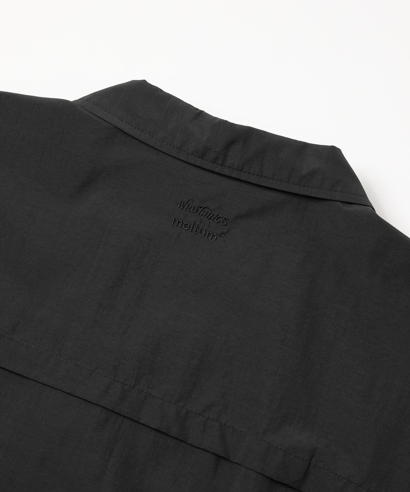 meltum × WILDTHINGS/メルタム × ワイルドシングス/SUPPLEX POUCH SHIRT BLACK 2
