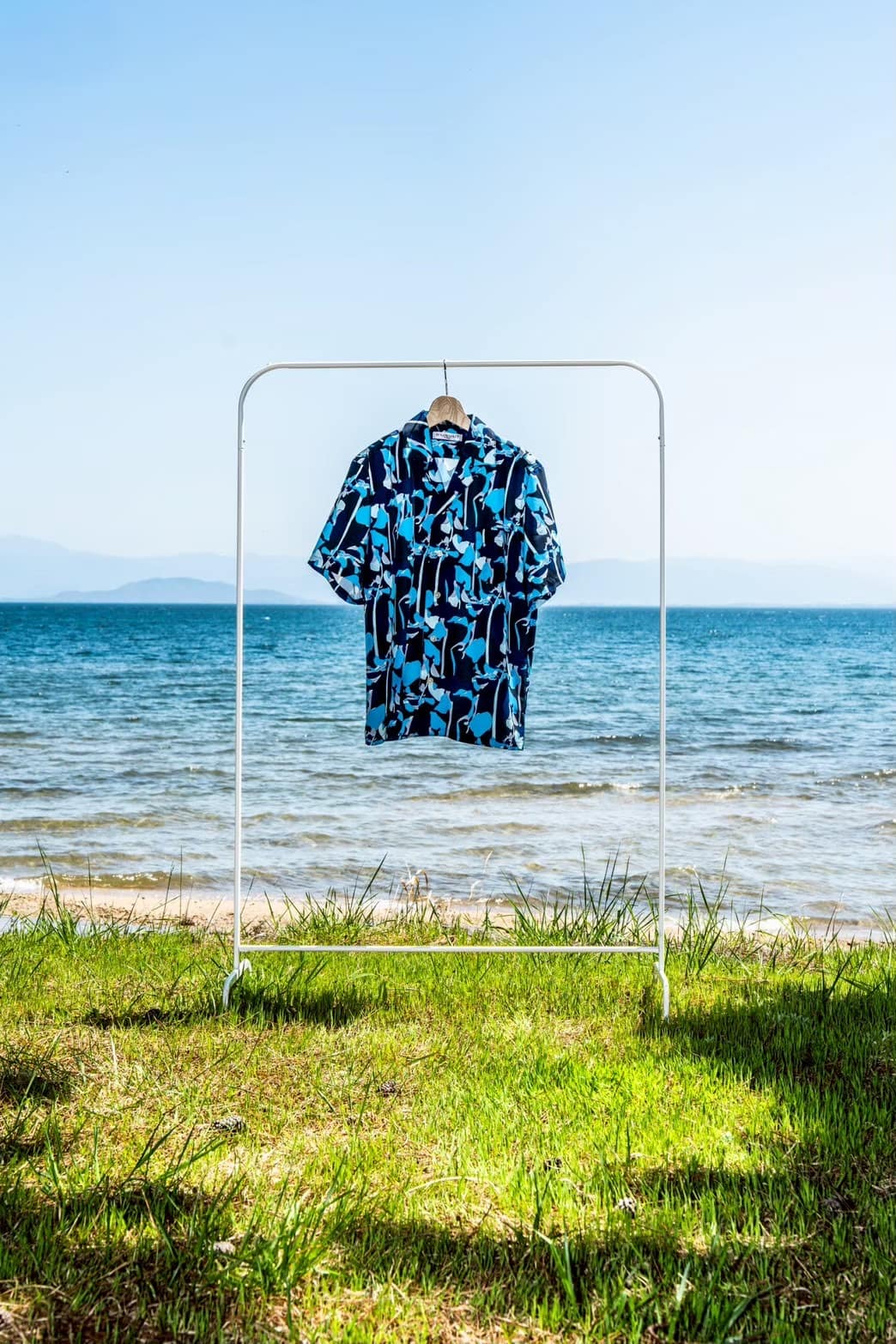 HOLO MARKET/ホロマーケット/HMV S/S SHIRTS/総柄アロハ半袖シャツ NAVY 1