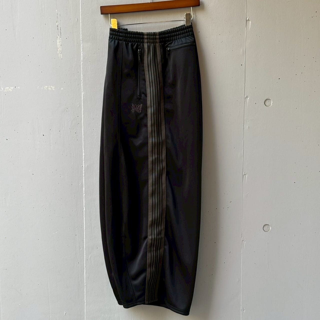 NEEDLES【B’2nd EXCLUSIVE】/ニードルズ【B'2nd別注】/H.D. Track Pant - Poly Smooth BLACK XS