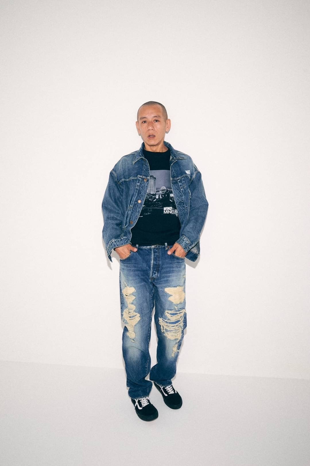 WIND AND SEA × MINEDENIM/ウィンダンシー × マインデニム/E.BF-GJKTT  