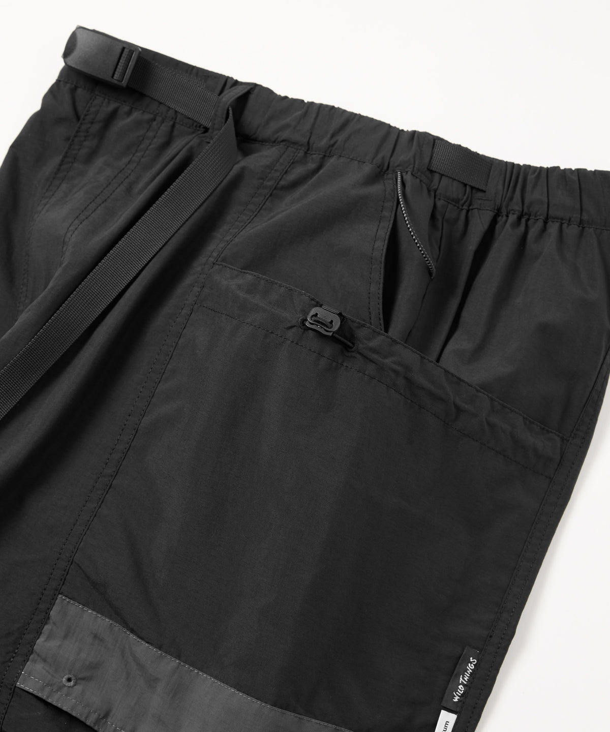meltum × WILDTHINGS/メルタム × ワイルドシングス/SUPPLEX POUCH SHORTS BLACK 2