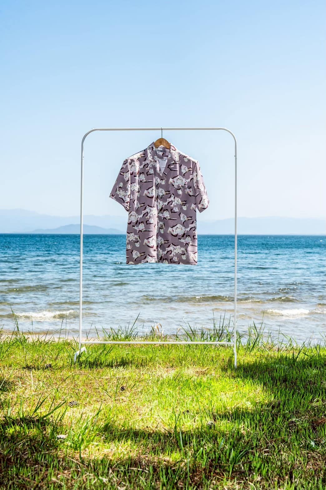 HOLO MARKET/ホロマーケット/HMV S/S SHIRTS/総柄アロハ半袖シャツ BEIGE 1