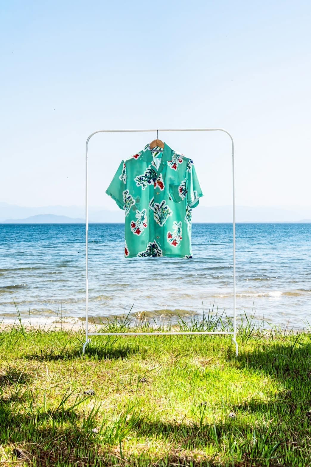 HOLO MARKET/ホロマーケット/HMV S/S SHIRTS/総柄アロハ半袖シャツ GREEN 1