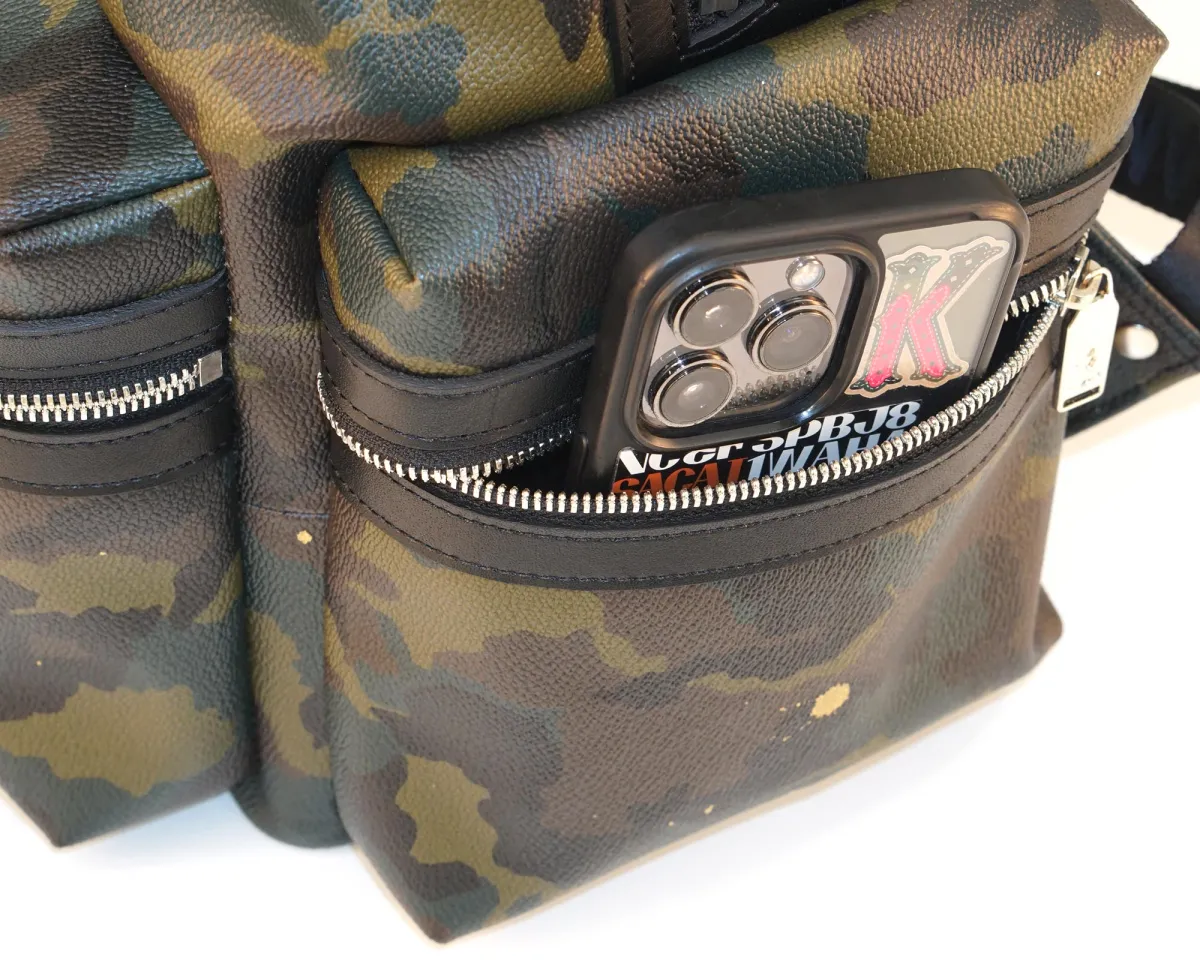 GENTIL BANDIT/ジャンティバンティ/バックパック カーキカモ KHAKI CAMO F