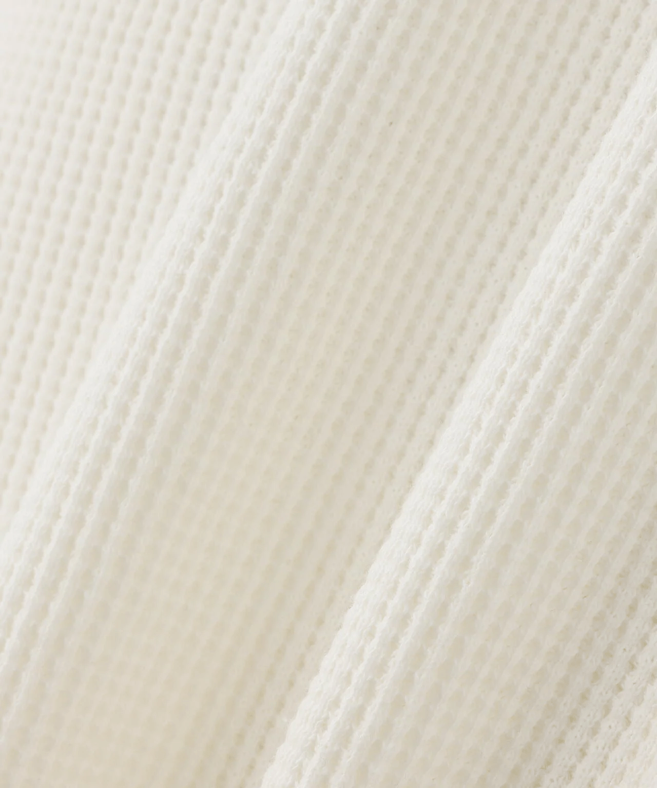 DISCOVERED/ディスカバード/別注BONE WAFFLE LONG SLEEVE TEE WHITE 1