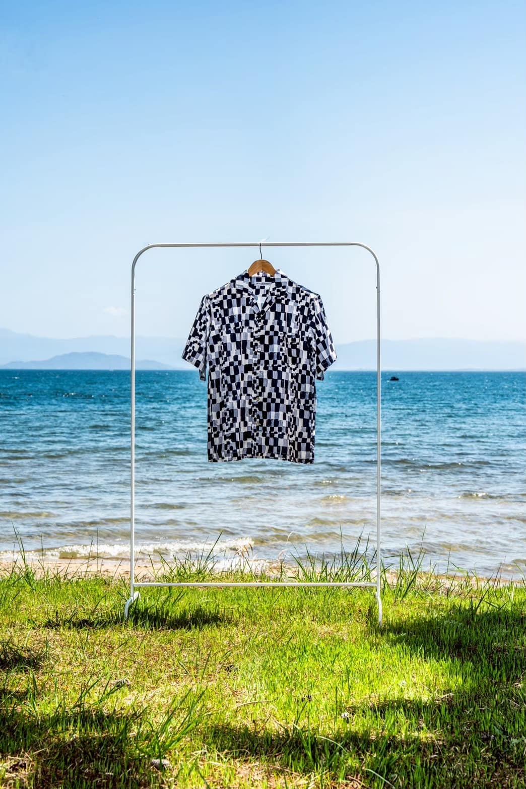 HOLO MARKET/ホロマーケット/HMV S/S SHIRTS/総柄アロハ半袖シャツ CHARCOAL 1