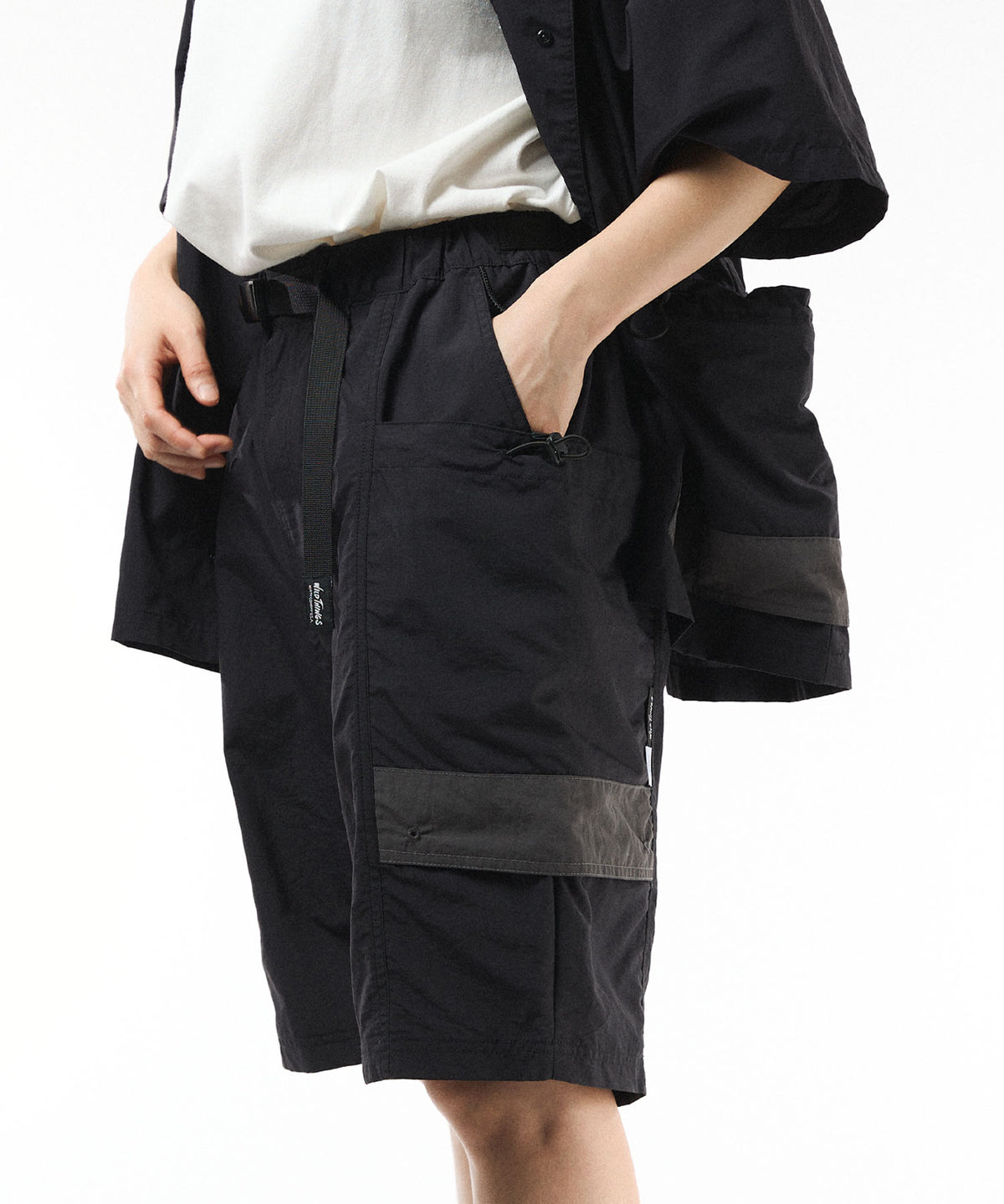 meltum × WILDTHINGS/メルタム × ワイルドシングス/SUPPLEX POUCH SHORTS BLACK 2