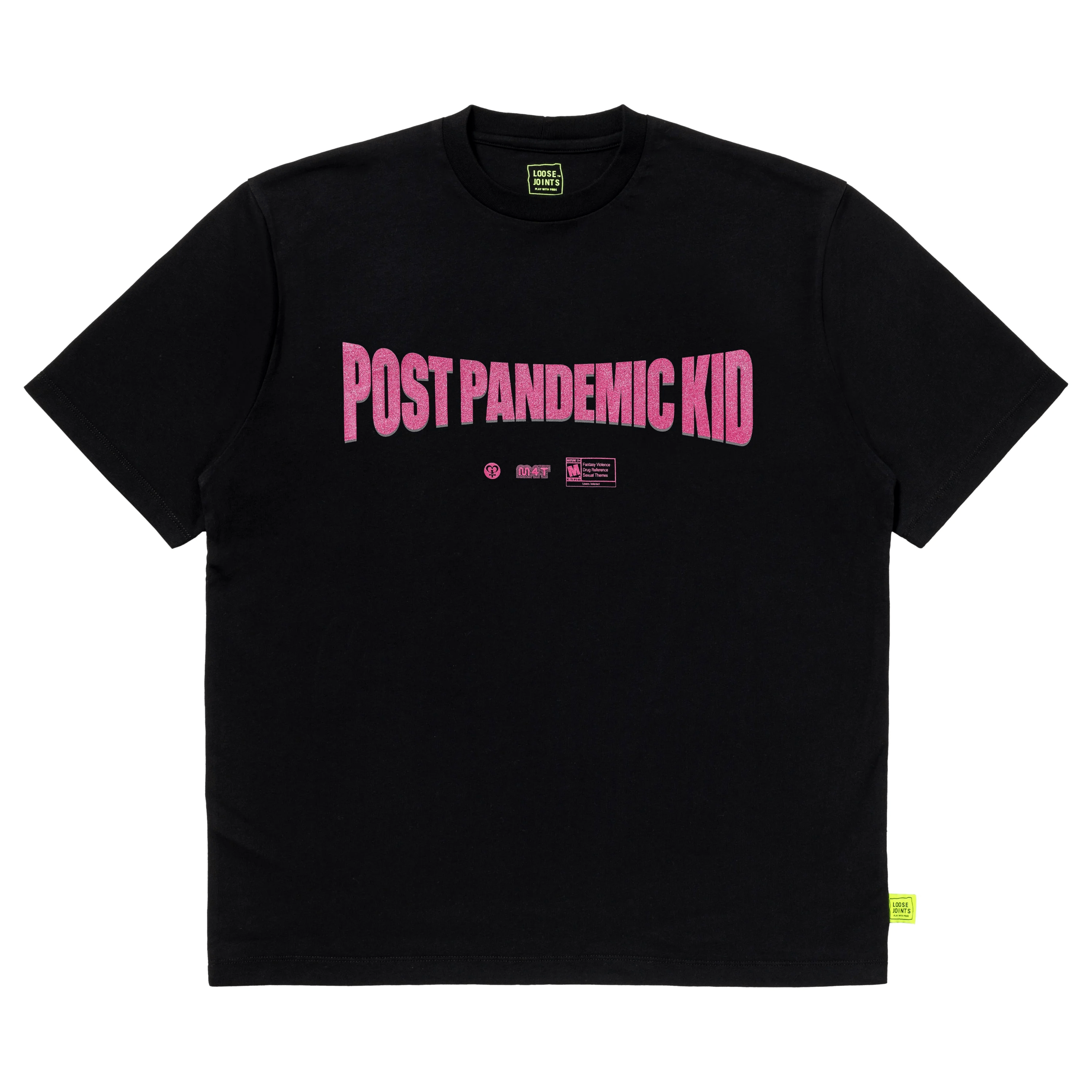 loosejoints/ルーズジョインツ/KEITA ISHIGURO - &#39;POST PANDEMIC KID&#39; S/S TEE BLACK L