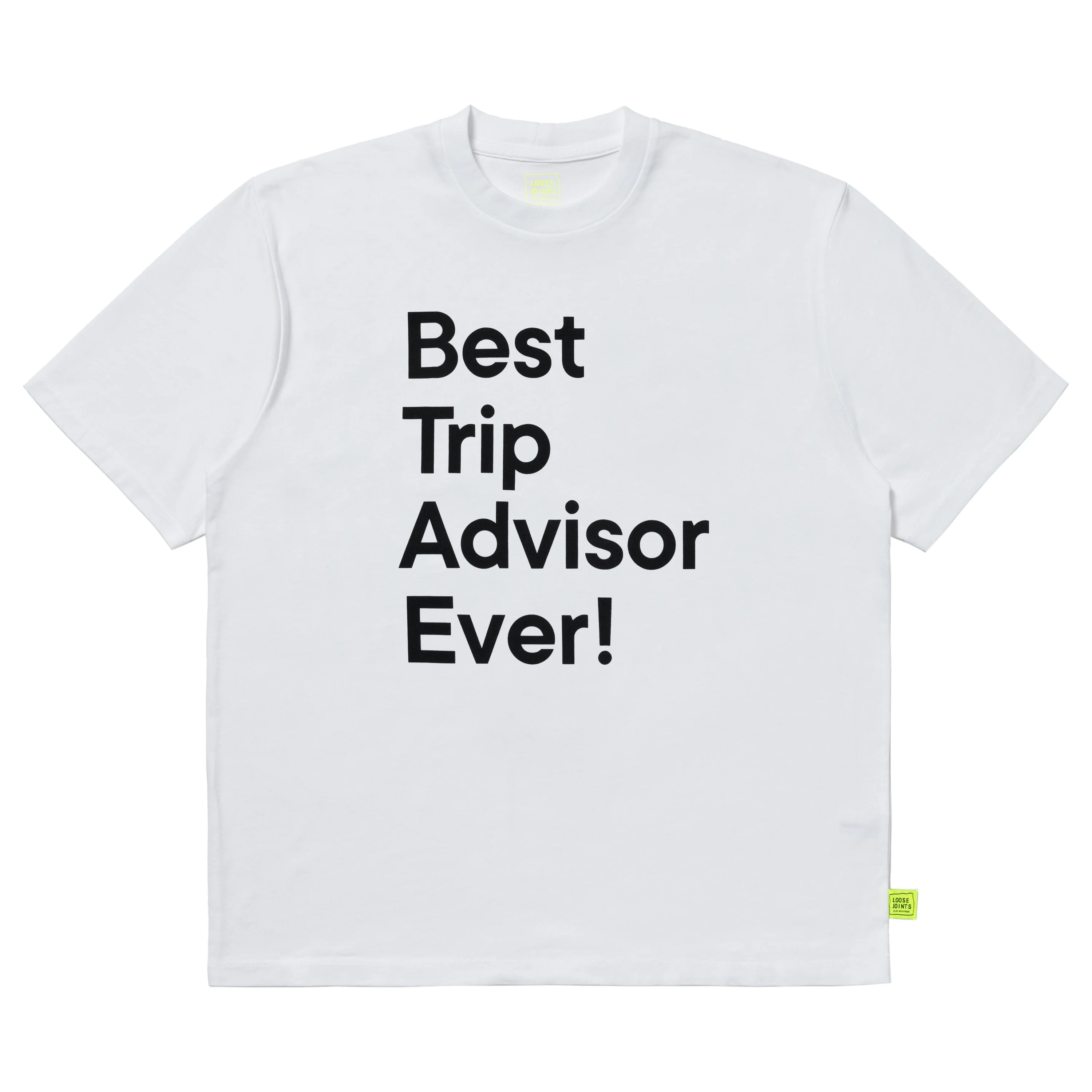 loosejoints/ルーズジョインツ/GHOST WRITERS - 'BEST TRIP ' S/S TEE WHITE S