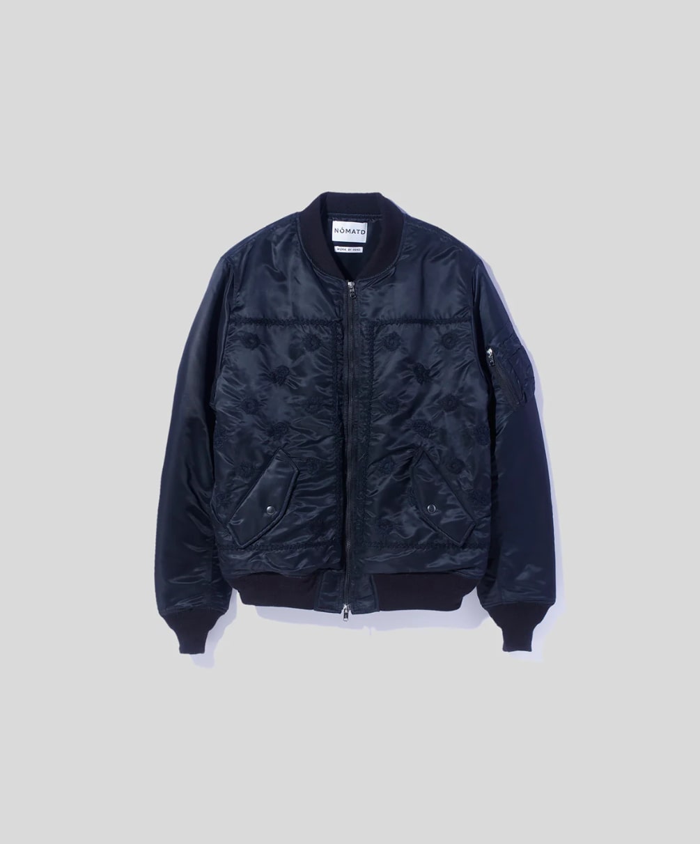 NOMA t.d./ノーマティーディー/BANDANA HAND EMBROIDERY FLIGHT