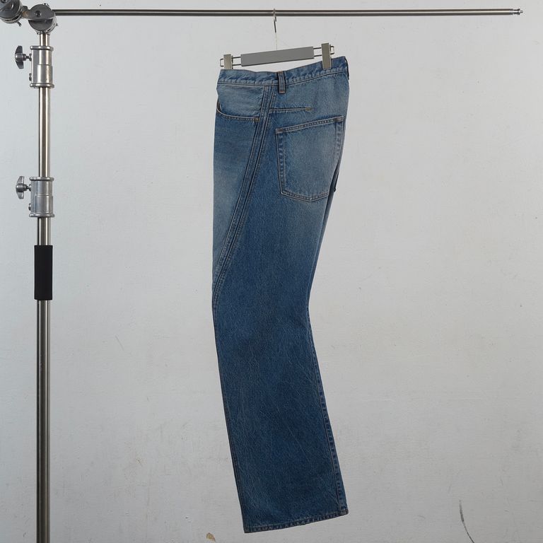 NVRFRGT/ネバーフォーゲット/3D TWISTED JEANS INDIGO 1