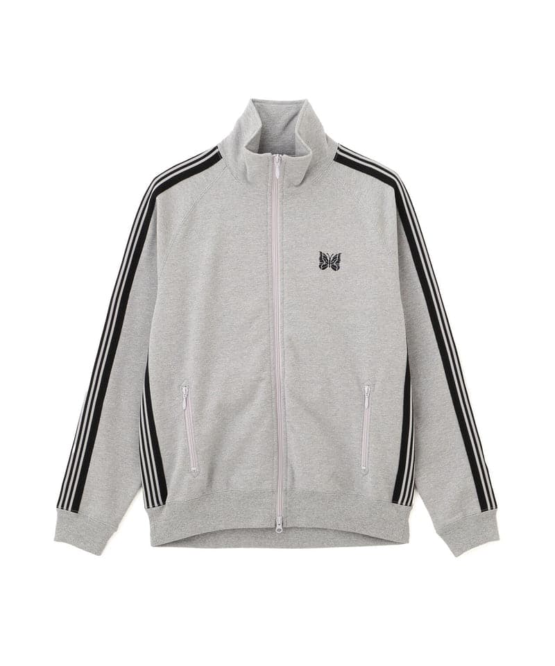 Needles/ニードルズ/【B'2nd EXCLUSIVE】Track Jacket - Cotton Jersey GRAY×GRAY M