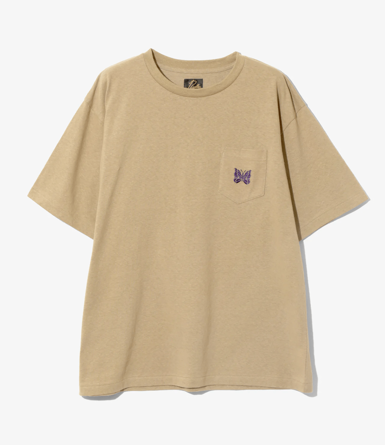 Needles/ニードルズ/S/S PAPILLON EMB. POCKET TEE - COTTON Needles/ニードルズ/S/S PAPILLON EMB. POCKET TEE - COTTON