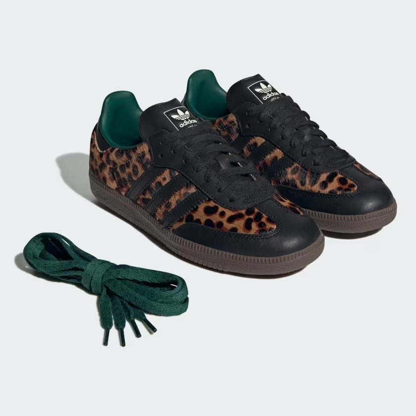 adidas/アディダス/SAMBA OG W Leopard Pack BLACK 26