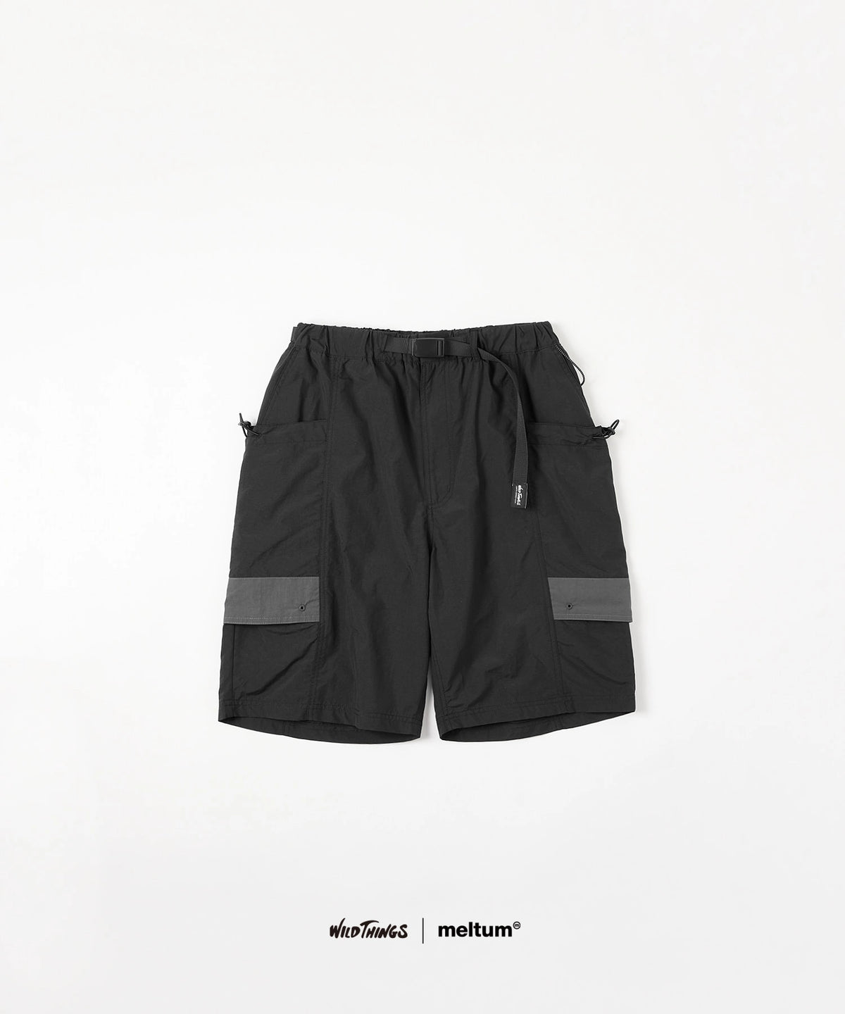 meltum × WILDTHINGS/メルタム × ワイルドシングス/SUPPLEX POUCH SHORTS BLACK 2